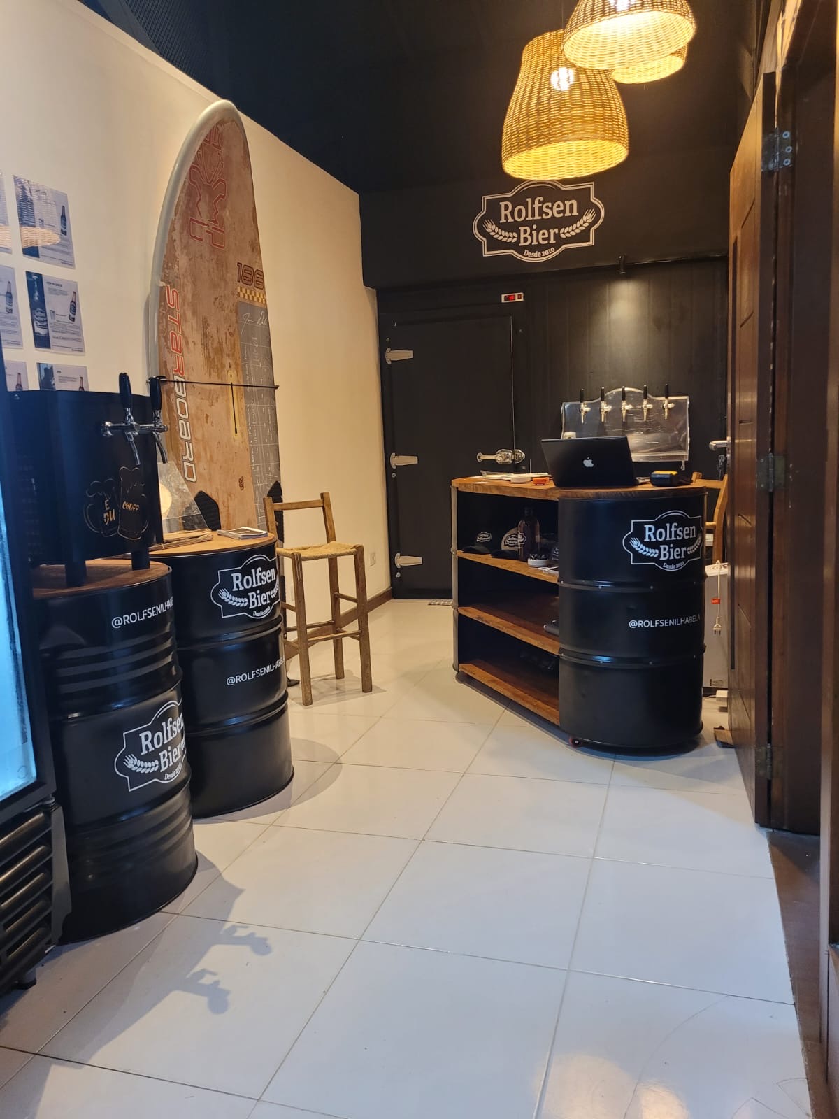 Primeira loja exclusiva Rolfsen Bier em Ilhabela